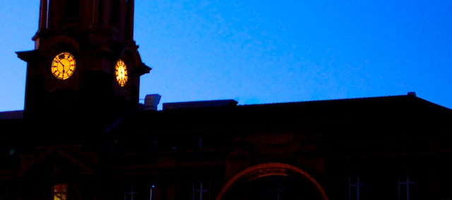 Ferry station clock tower